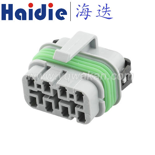 8 pin waterproof electrical connector HD087B-2.8-21