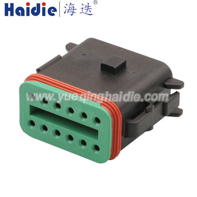12pin Auto Pin Wire Cable Harness Auto Connector Housing Plug And Terminal DT06-12SB-P012