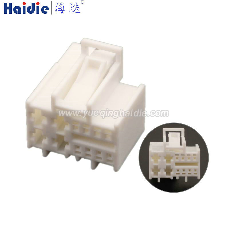 12pin Auto Pin Wire Cable Harness Auto Connector Housing Plug And Terminal HD125M-0.6-2.8-21