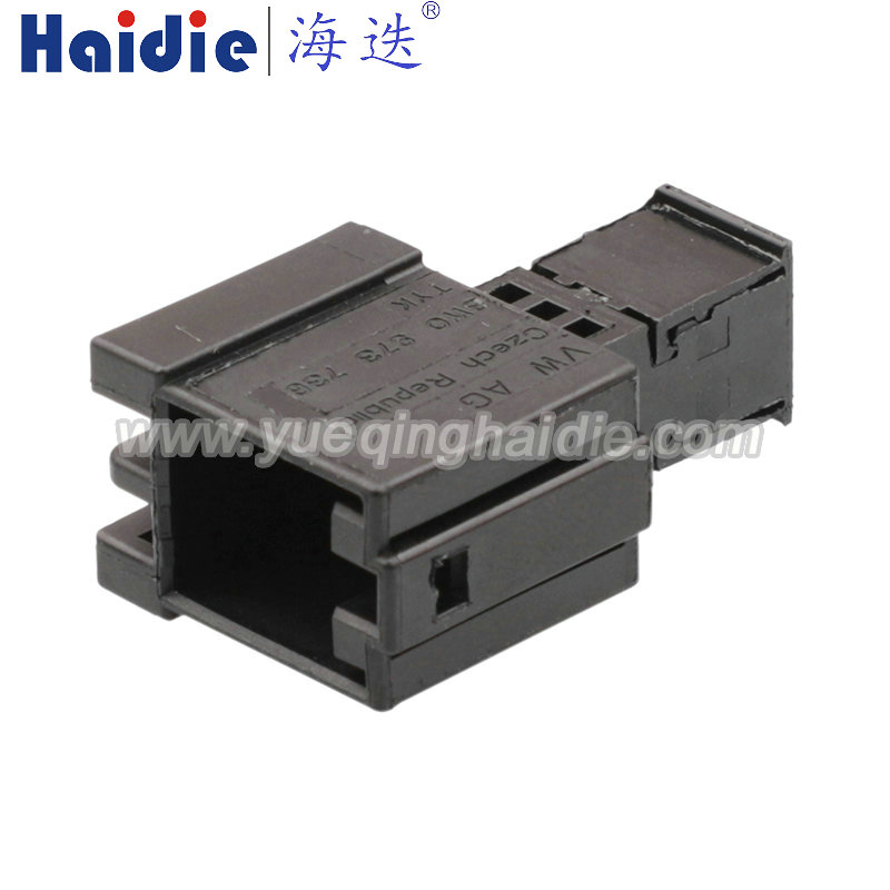 6pin Auto Pin Wire Cable Harness Auto Connector Housing Plug And Terminal 8W0973736