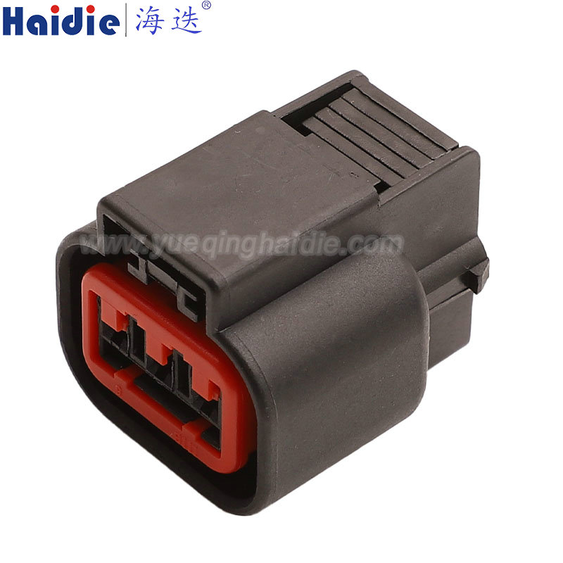 HN036-03027 Haidie 3 Pin Copper Female Automotive Wire Harness Connector Plastic Housing Plug with Matching Terminals