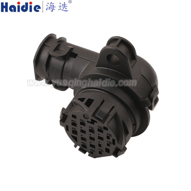 2382329-1 Haidie 16 Pin Female Automotive Wire Harness Connector Plastic Housing Plug with Matching Terminals