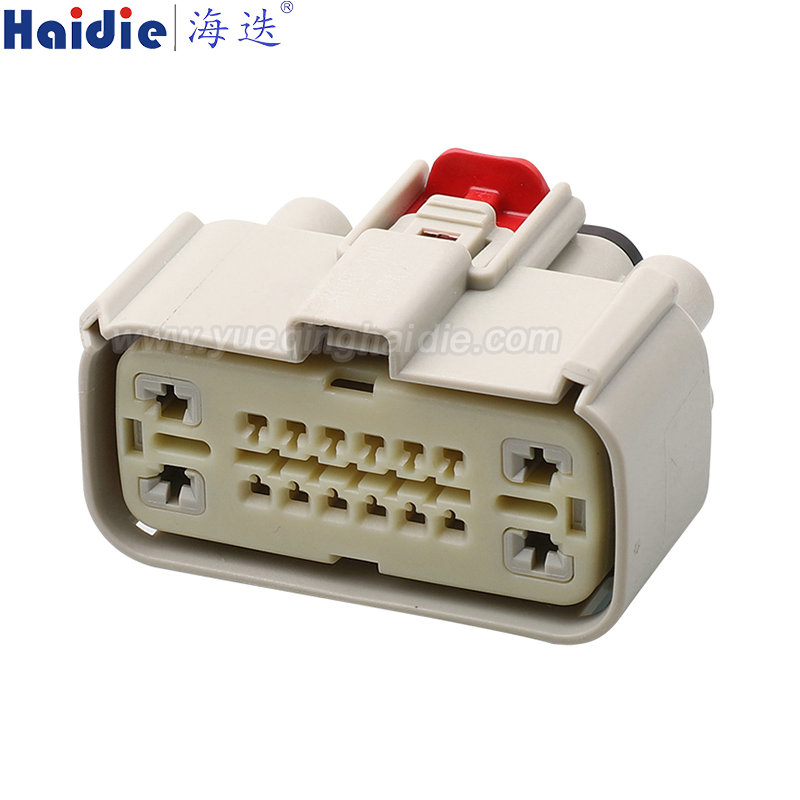 34985-1607 Haidie 16 pin Auto Pin Wire Cable Harness Auto Connector Housing Plug And Terminal 34985-1607