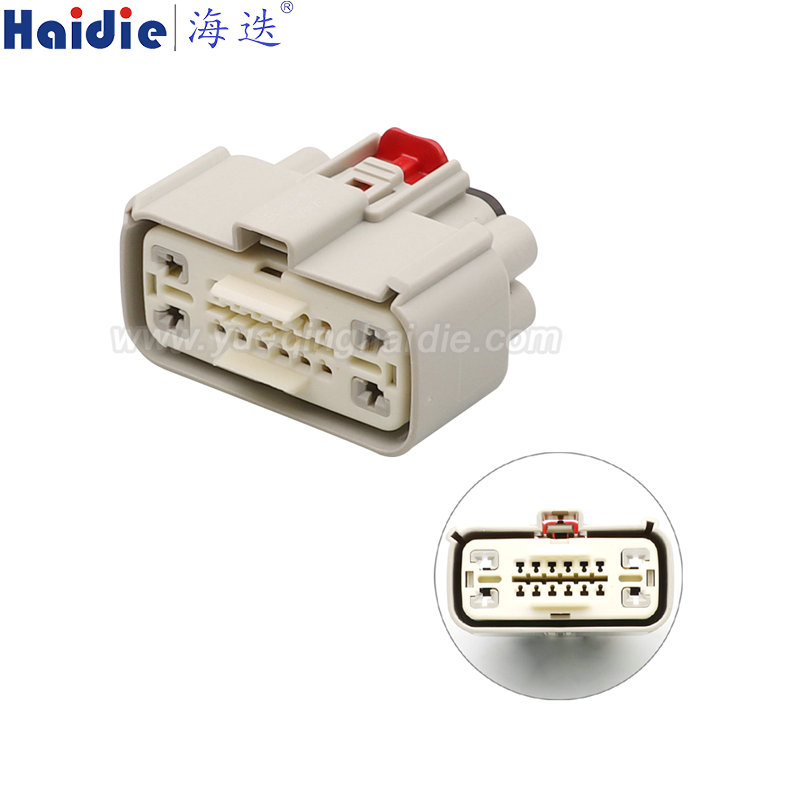 034985-2336 Haidie 16 Pin Female Automotive Wire Harness Connector Plastic Housing Plug with Matching Terminals
