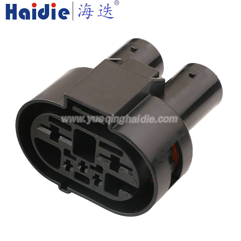 HD054A-6.3-12-21, 5pin, female, composite, waterproof, black, Automotive Wire Harness Connector