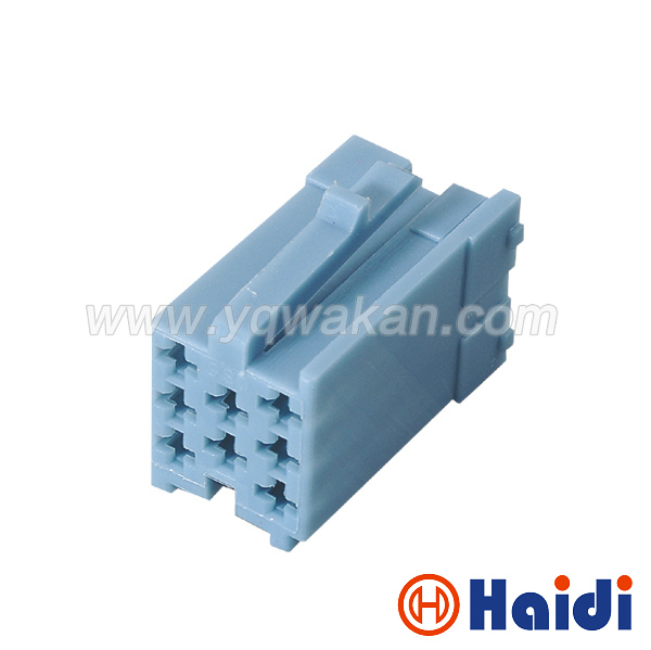 Volkswagen three - color plug DVD plug AUX car audio plug - in car audio modified connector