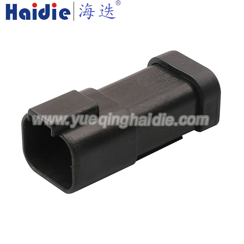 4 Pin Auto Pin Wire Cable Harness Auto Connector Housing Plug And Terminal DT04-4P-E003