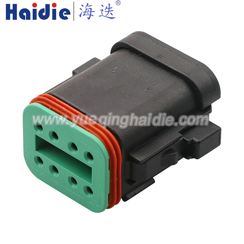8 Pin Auto Pin Wire Cable Harness Auto Connector Housing Plug And Terminal DT06-08SA-E003
