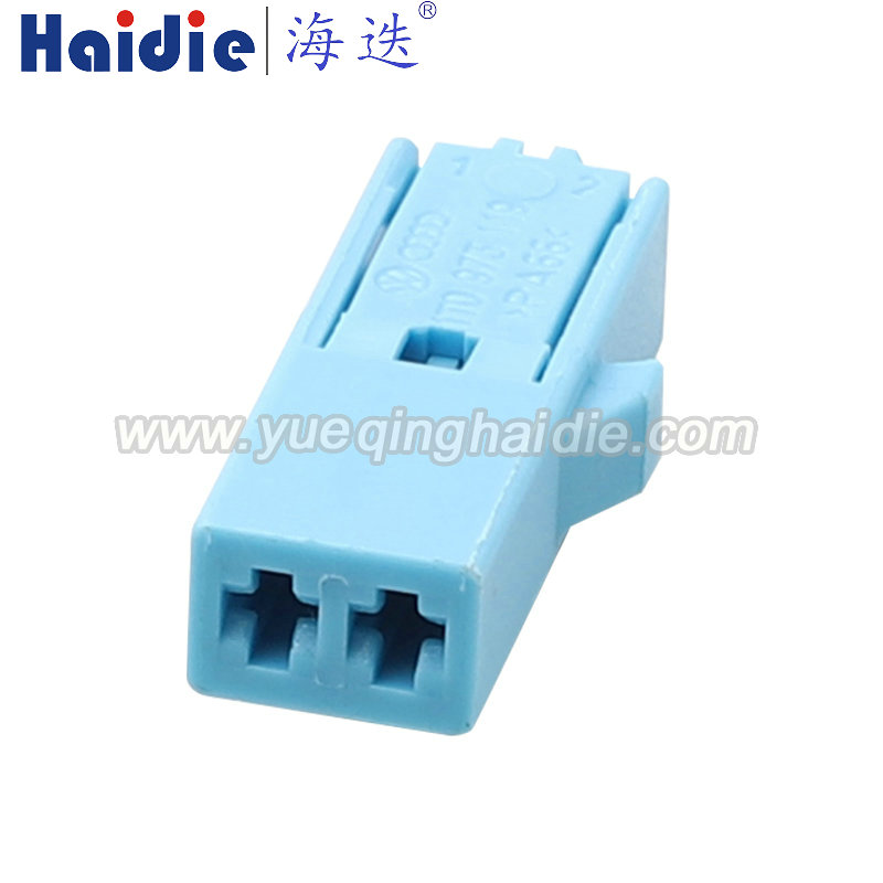 2 Pin Auto Pin Wire Cable Harness Auto Connector Housing Plug And Terminal 1T0973119B