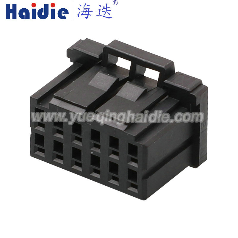 12 Pin Auto Pin Wire Cable Harness Auto Connector Housing Plug And Terminal 1-1827864-6