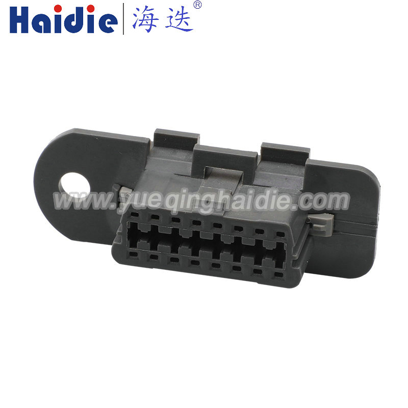 Auto 16 Pin Wire Cable Harness Auto Connector Housing Plug And Terminal 13843735