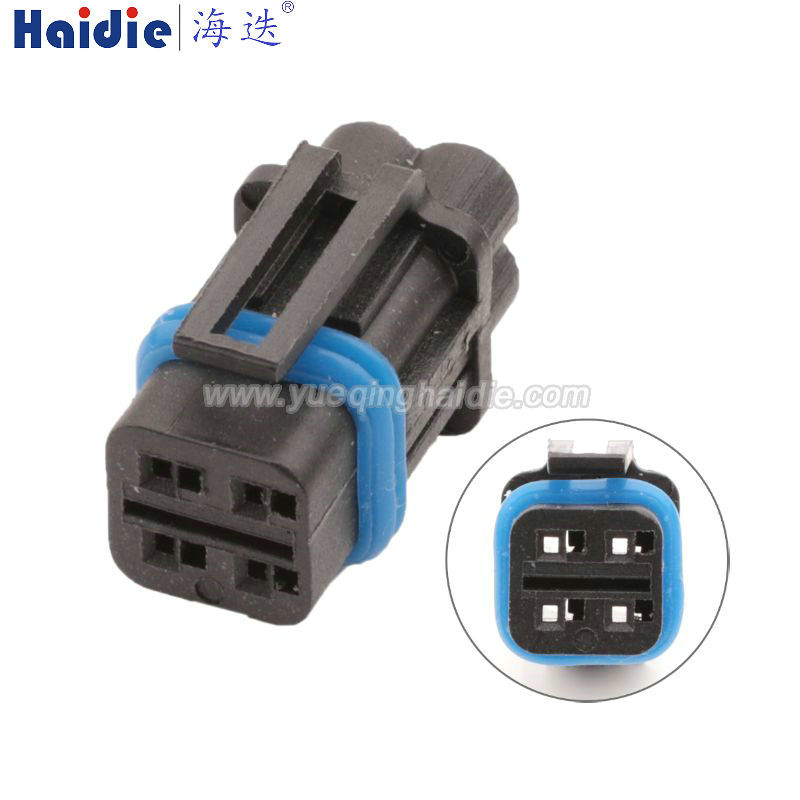 4pin Auto Pin Wire Cable Harness Auto Connector Housing Plug And Terminal HD046D-1.2-21