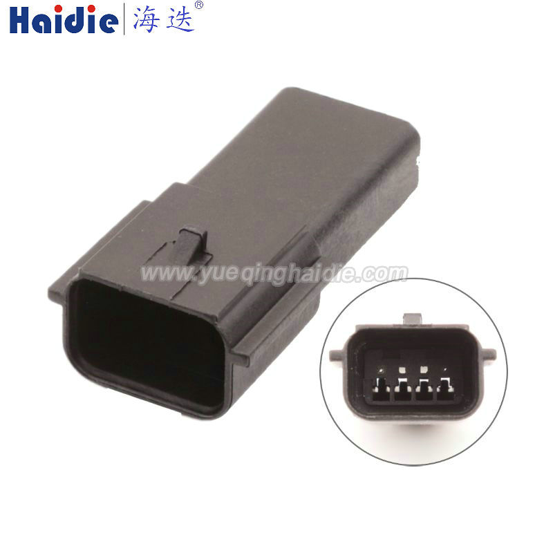 4pin Auto Pin Wire Cable Harness Auto Connector Housing Plug And Terminal HD046K-0.6-11