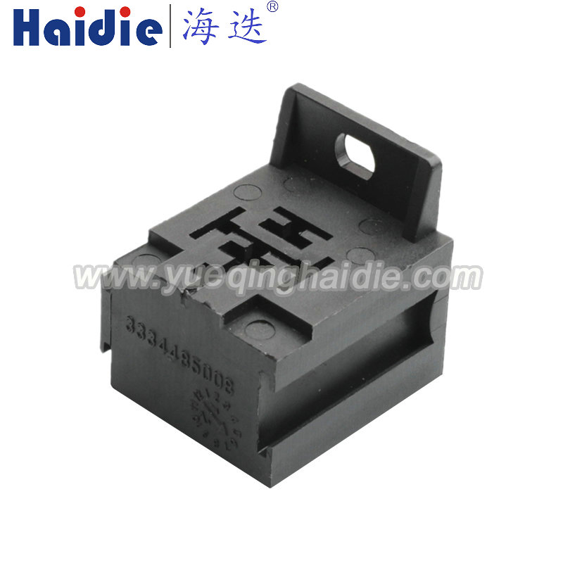 5 Pin Poles Automotive Relay Base Holder Socket With Mounting Bracket For 5Pin Relays 3334485008