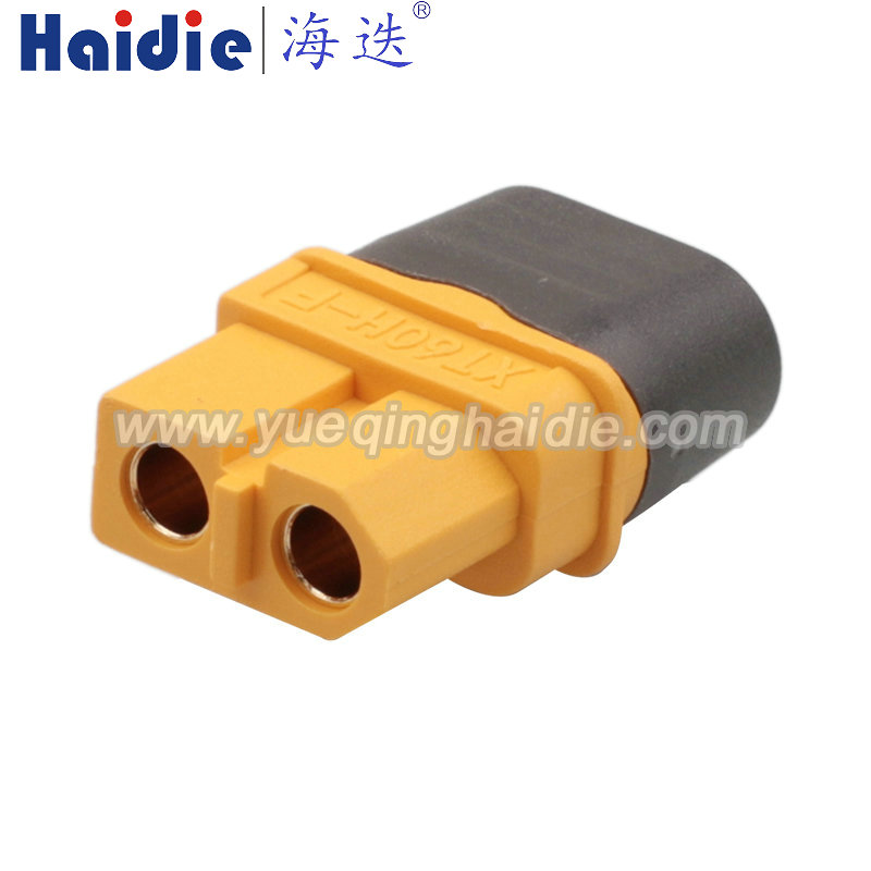 2pin Auto Pin Wire Cable Harness Auto Connector Housing Plug And Terminal HD-XT60H-21