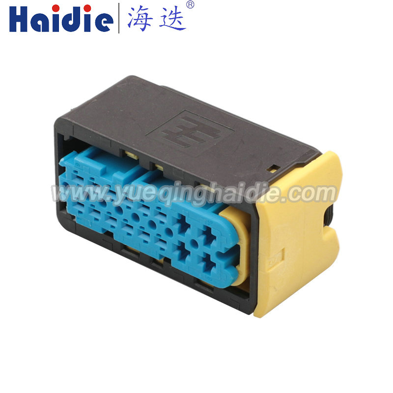 4-1564337-1 16 Rectangular Connectors - Housings Receptacle Blue