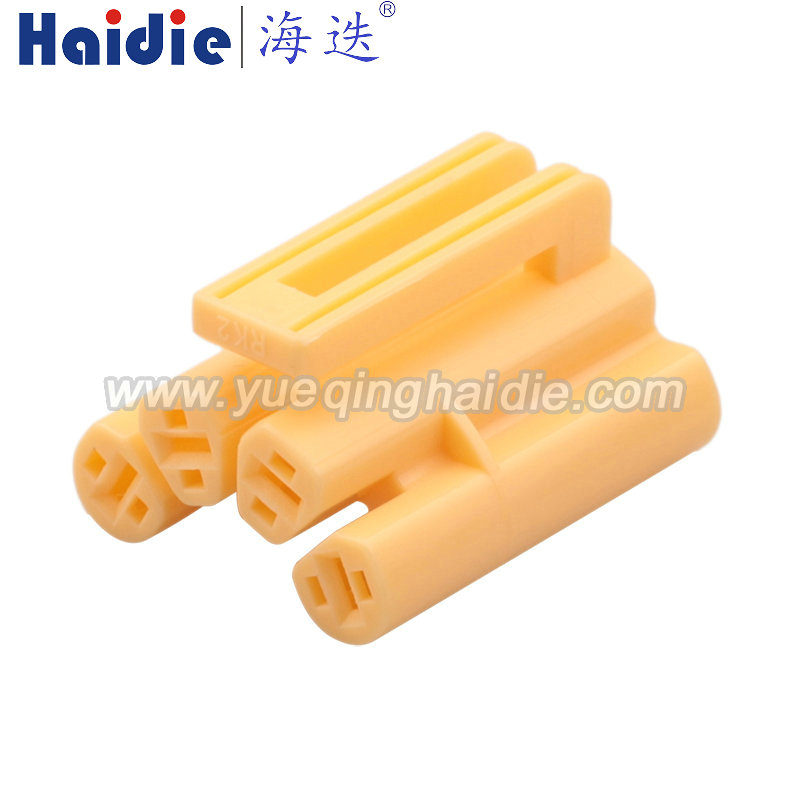 4pin Auto Pin Wire Cable Harness Auto Connector Housing Plug And Terminal HD048W-2.8-21