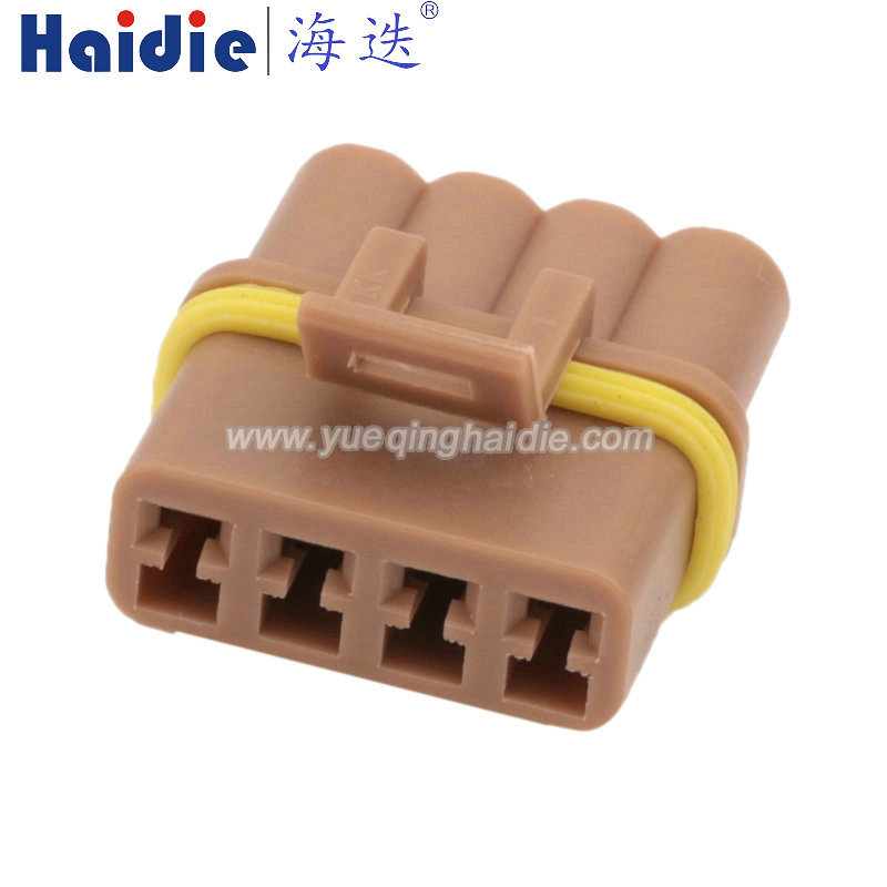 4pin  Auto Pin Wire Cable Harness Auto Connector Housing Plug And Terminal HD048S-1.5-21
