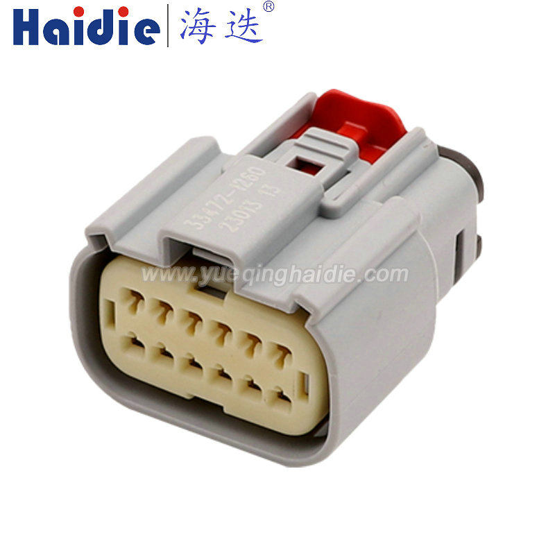 33472-1260 12pin Auto Pin Wire Cable Harness Auto Connector Housing Plug And Terminal