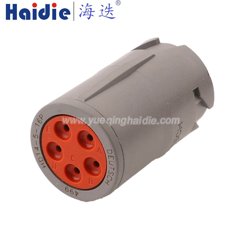 HD14-5-16P 5pin Auto Pin Wire Cable Harness Auto Connector Housing Plug And Terminal