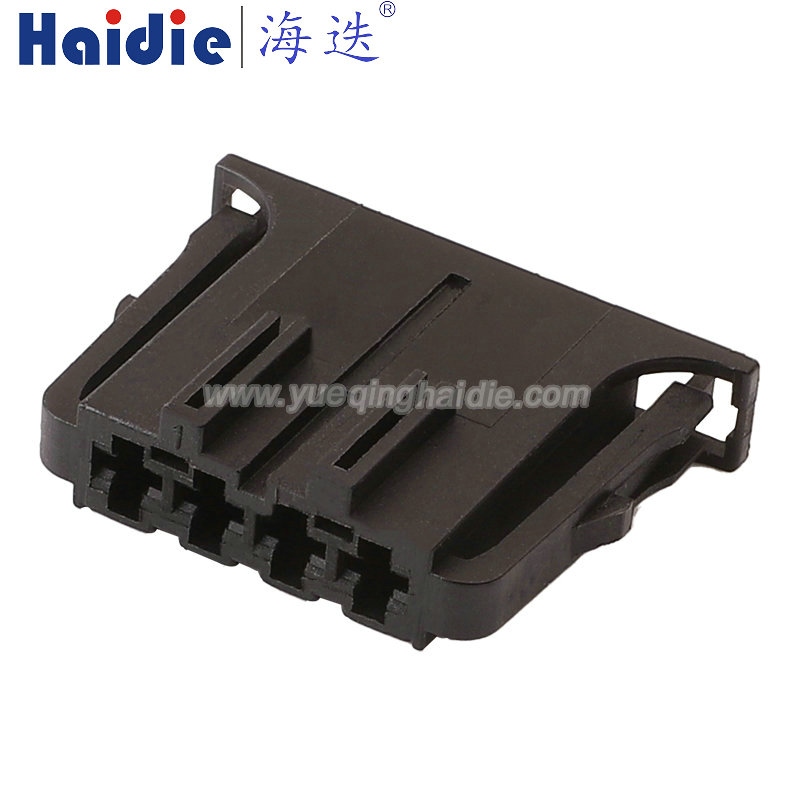 6N0972704  4 pin Auto Pin Wire Cable Harness Auto Connector Housing Plug And Terminal