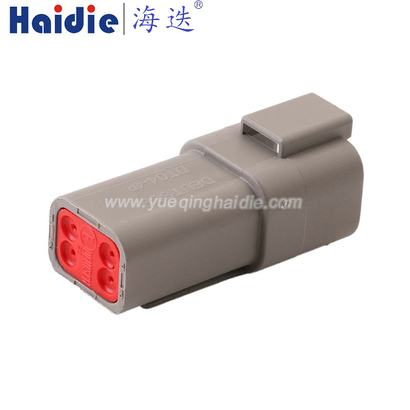 DT04-4P-C015 4 pin Auto Pin Wire Cable Harness Auto Connector Housing Plug And Terminal