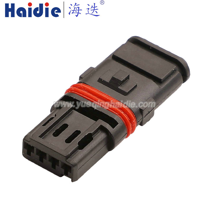 HD046A-0.6-21 4 pin Auto Pin Wire Cable Harness Auto Connector Housing Plug And Terminal