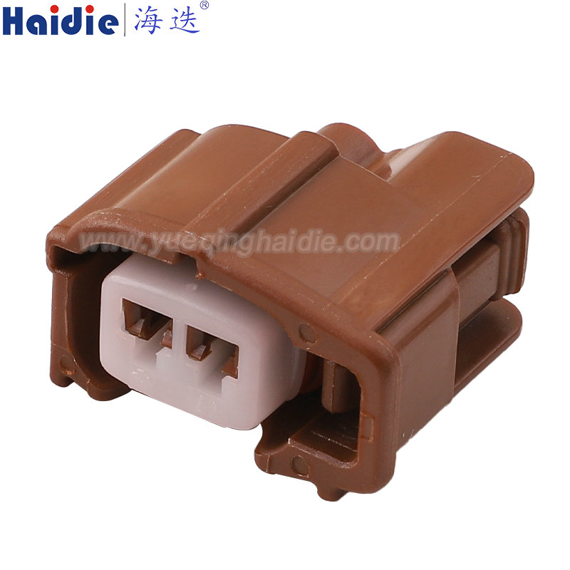 6189-0711  2 Pin Male Automotive Wire Harness Connector Plastic Housing Plug with Matching Terminals