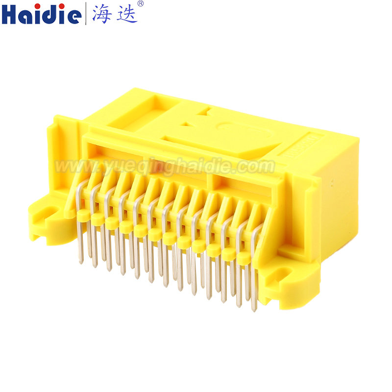 185890-1  26 Pin Male Automotive Wire Harness Connector Plastic Housing Plug with Matching Terminals