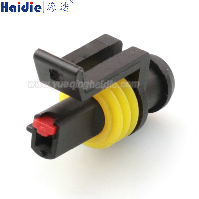 282079-1，1Pin，female， Auto Connector Car Waterproof Male Female Plug