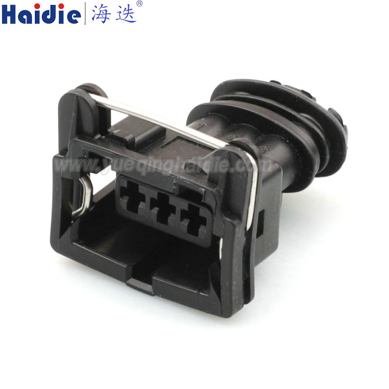 282191-1 3 Way JPT Sensor Plug Kit, Black Injection Socket, MAP Sensor Connector