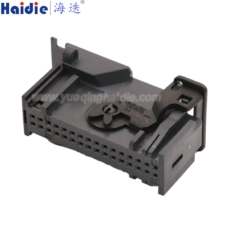 929053-1 32 Pin Black Automotive Instrument Cluster Data Electronic Plug Instrument Cluster Connector Socket