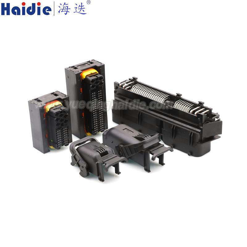 1473244-1 81 Pin  Automotive Electrical ECU Box PCB Engine Control Unit Wiring Harness Connector