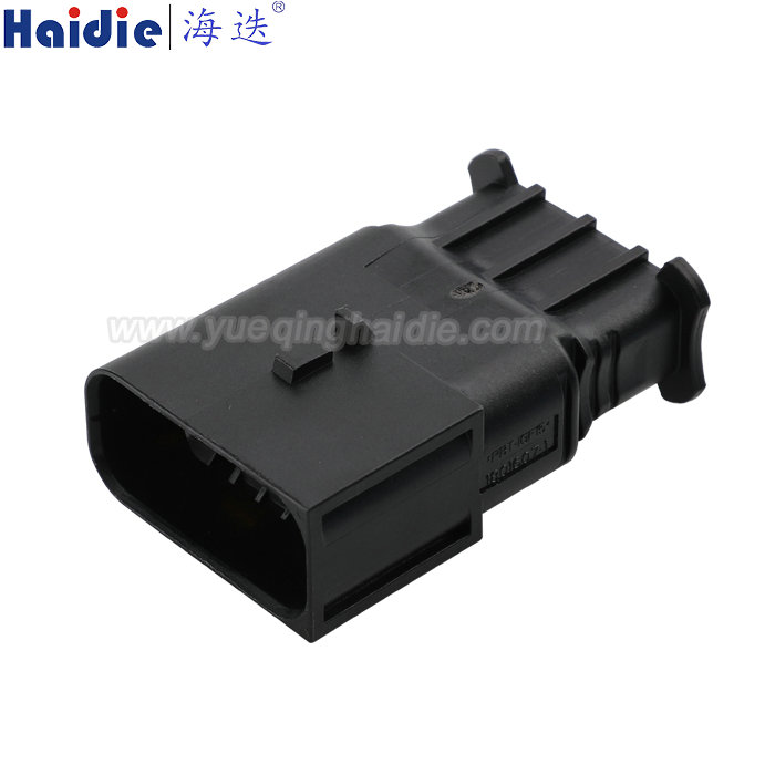 1801606-1 10 Pin Male/Female Automotive Wire Harness Connector Plastic Housing Plug with Matching Terminals