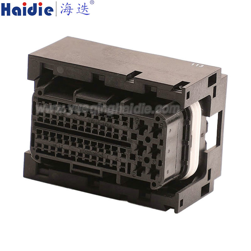 1-1452401-1 58 Pin Copper Automotive Wire Harness Connector Plastic Housing Plug with Matching Terminals
