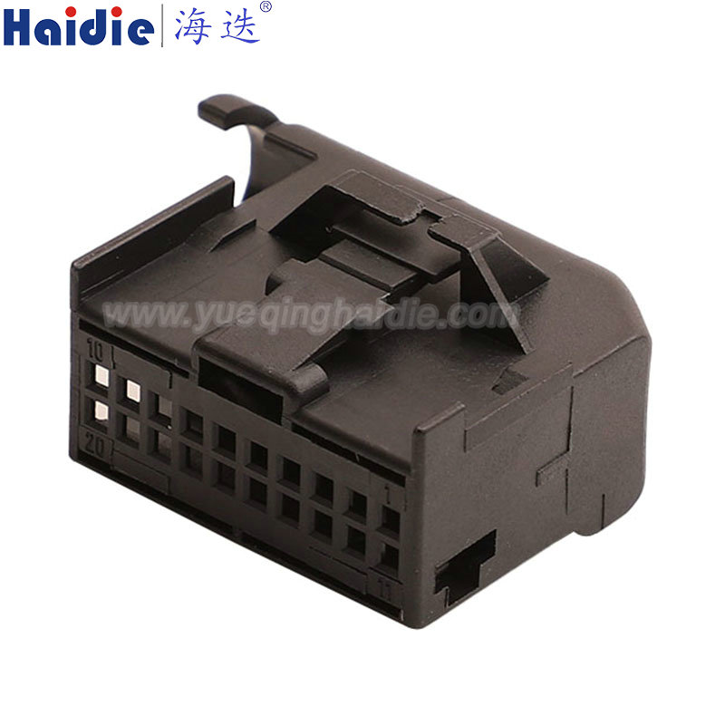 1-1534099-1 20 Pin Copper  Female Automotive Wire Harness Connector Plastic Housing Plug with Matching Terminals