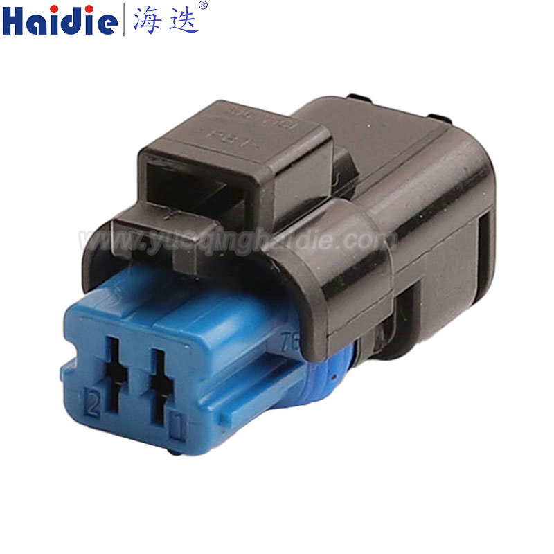 211PC022S6149  2 Pin Copper Female Automotive Wire Harness Connector Plastic Housing Plug with Matching Terminals