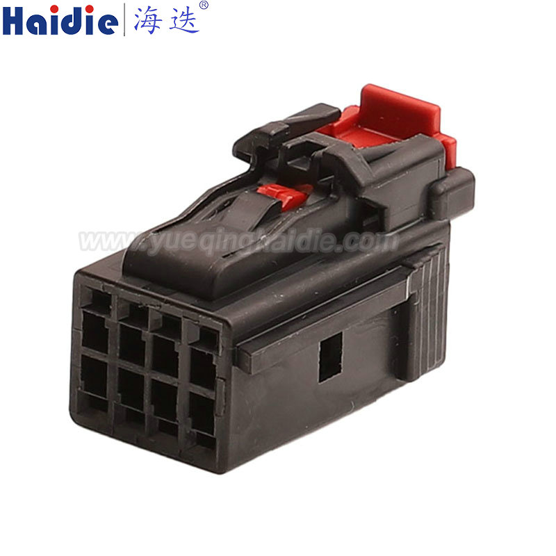 6098-8443 8 Pin Copper Female Automotive Wire Harness Connector Plastic Housing Plug with Matching Terminals