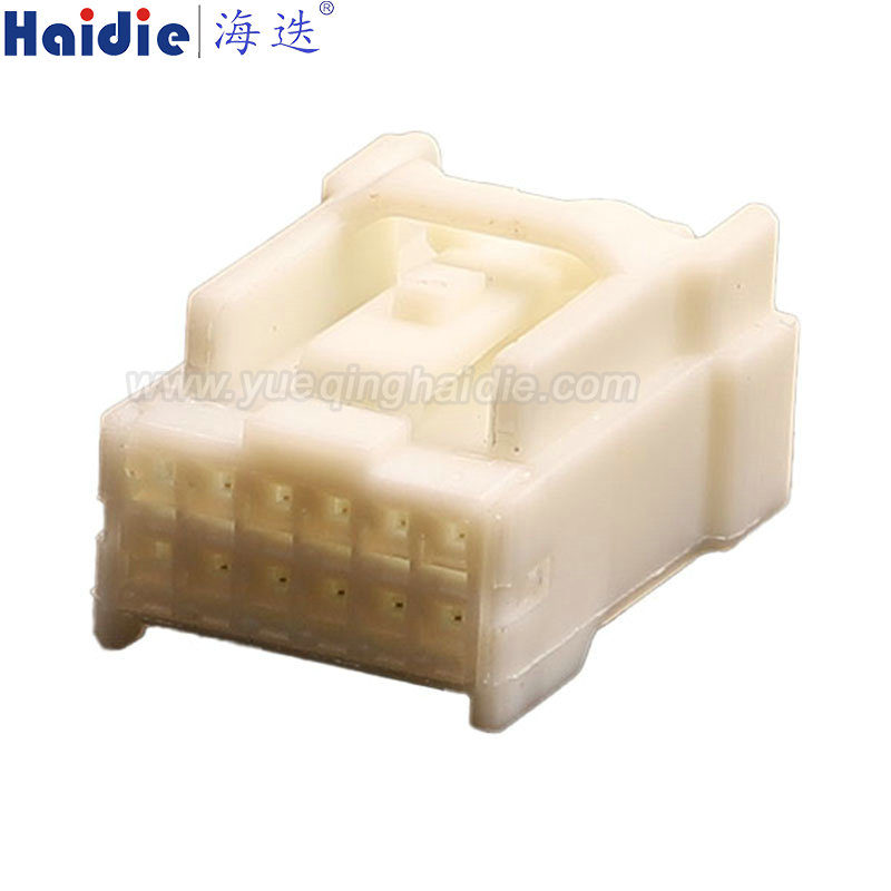 7283-6484 12 Pin Copper  Automotive Wire Harness Connector Plastic Housing Plug with Matching Terminals