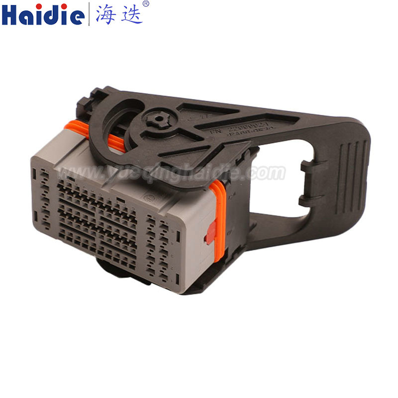 2299987-2  65 Pin Copper Female Automotive Wire Harness Connector Plastic Housing Plug with Matching Terminals