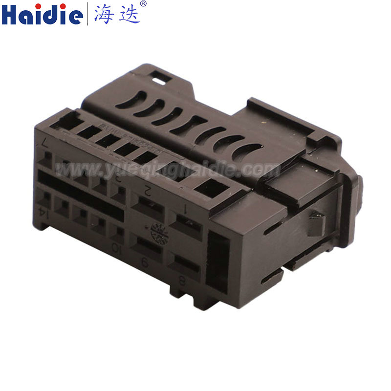 2330593-1 14 Pin Copper Female Automotive Wire Harness Connector Plastic Housing Plug with Matching Terminals