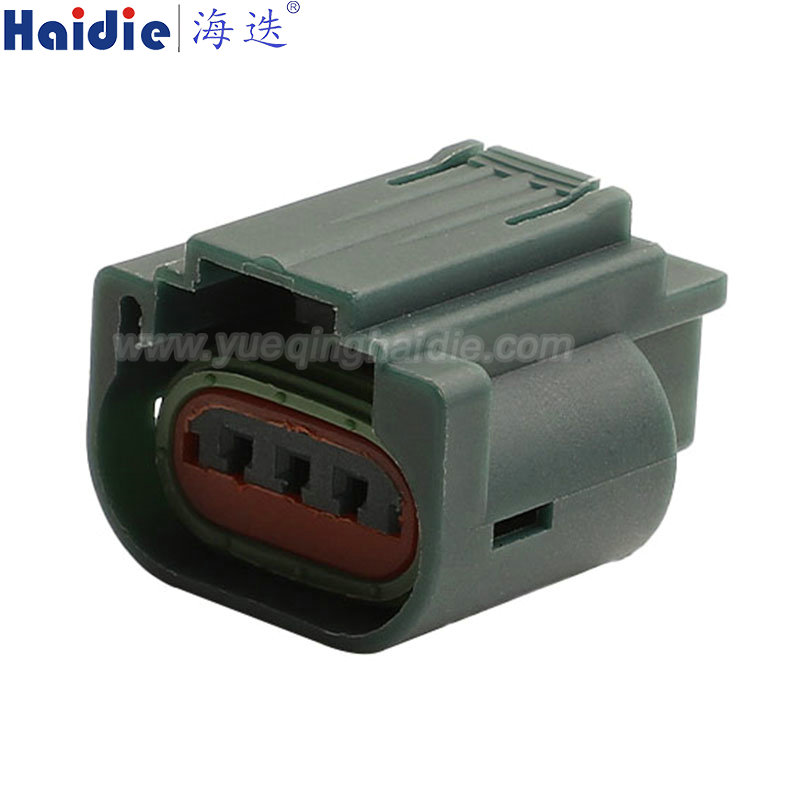 HD034L-1.5-21 3 Pin Copper Female Automotive Wire Harness Connector Plastic Housing Plug with Matching Terminals