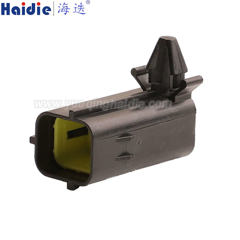 HD0416Y-1.8-11F 4 Pin Copper Male Automotive Wire Harness Connector Plastic Housing Plug with Matching Terminals