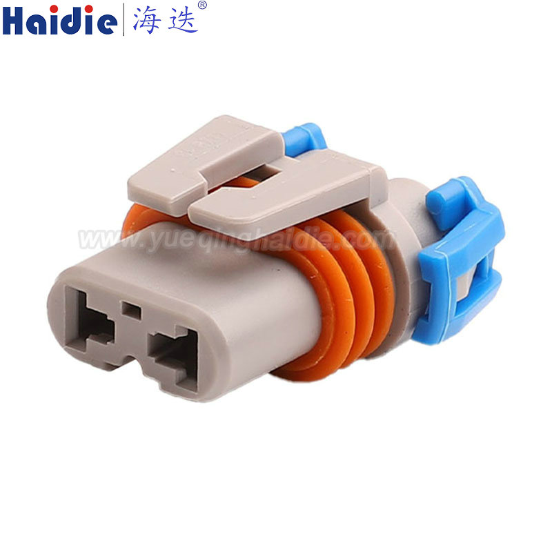 HD9006-2.8-21GY 2 Way Metripack 280 Connector Plug Kit For 9006 H7 HB4 Headlight Bulb