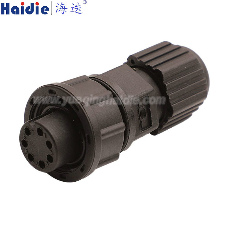 Z108-7 Z108-2AB series threaded buckle aviation connector equipped with PG cable gland for cable strain relief