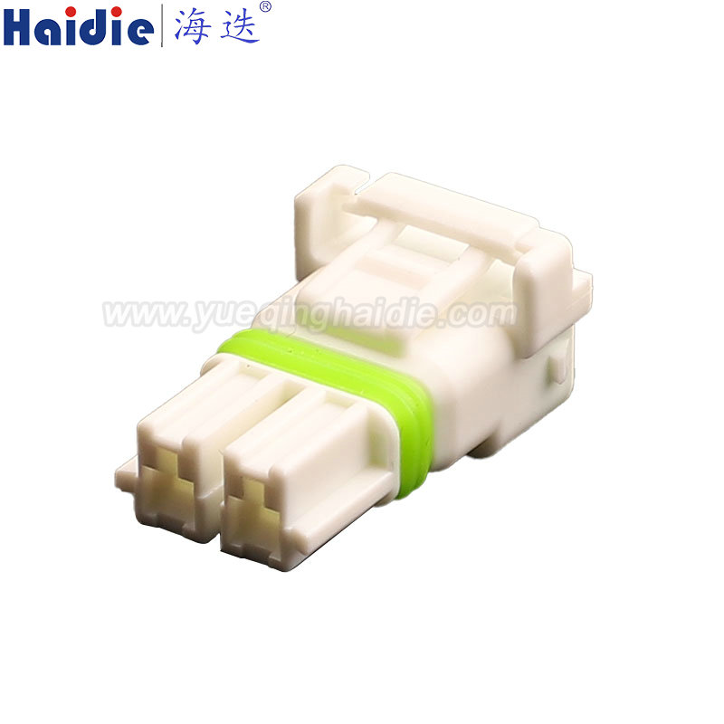 02R-WPJV-1-SMM 2 Pin Copper Automotive Wire Harness Connector Plastic Housing Plug with Matching Terminals
