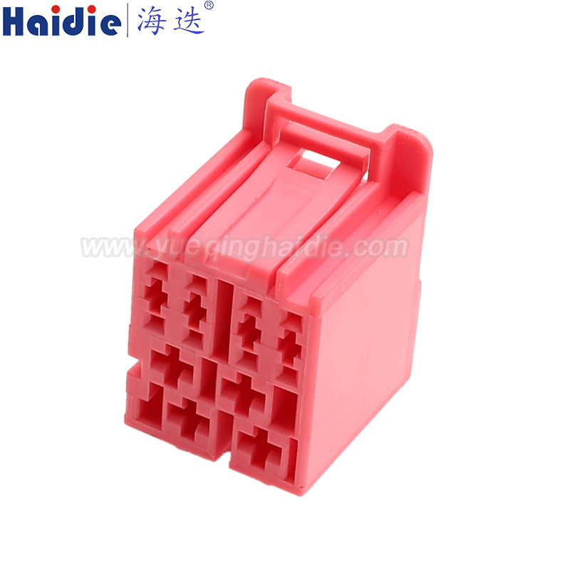 160026-0003 12 Rectangular Connectors - Housings Receptacle Purple