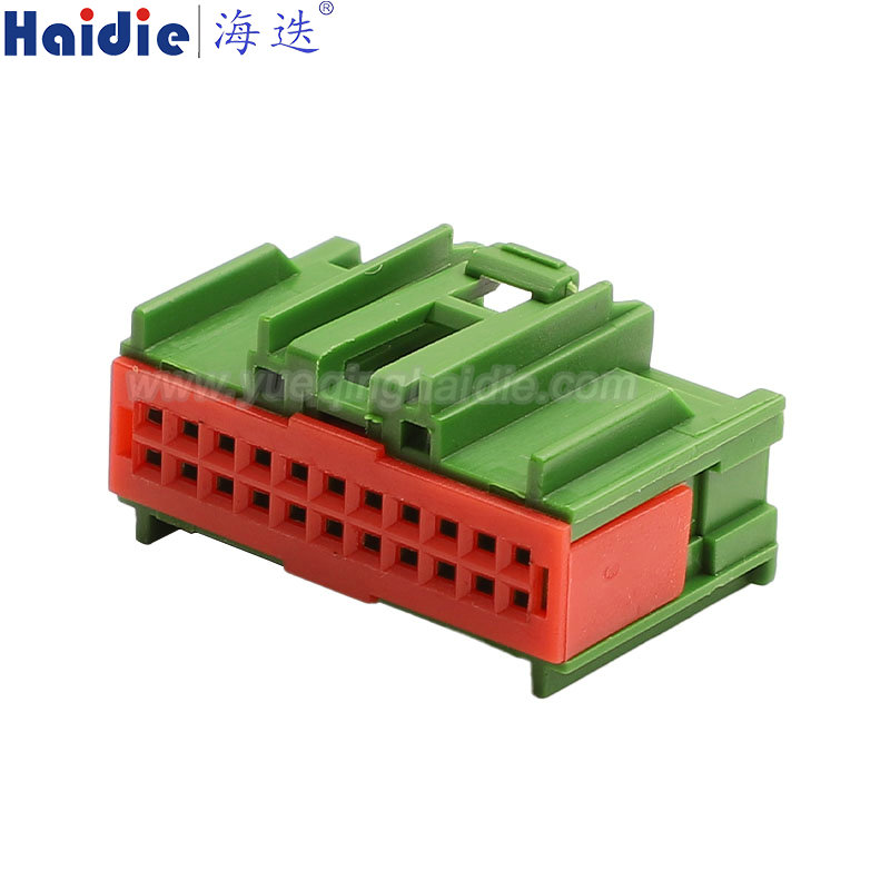1411226-2 22 Pin Copper Automotive Wire Harness Connector Plastic Housing Plug with Matching Terminals