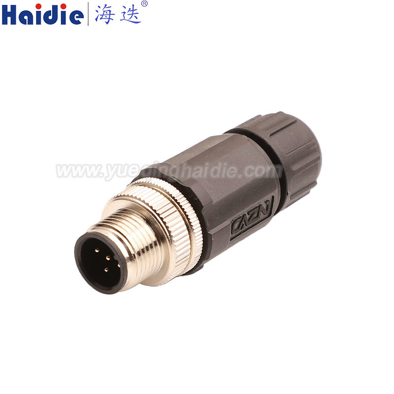 HD054N-0.4-11 5 Pin Copper Male Automotive Wire Harness Connector Plastic Housing Plug with Matching Terminals