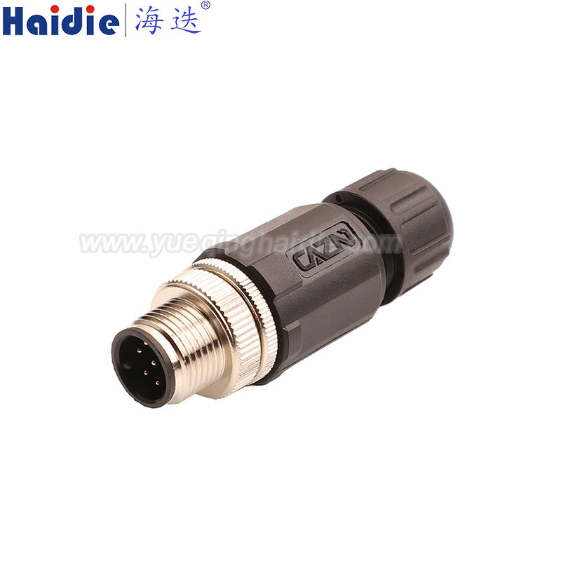 HD084N-0.4-11 8 Pin Copper Male Automotive Wire Harness Connector Plastic Housing Plug with Matching Terminals